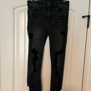 Womens American Eagle Black Jeans